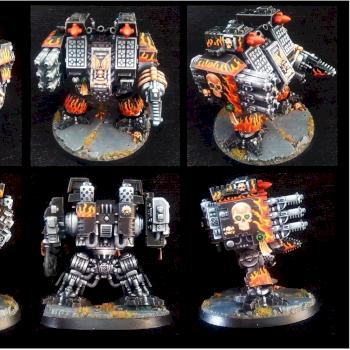 Legion of the damned ironclad dreadnought NMM by Christiancollett