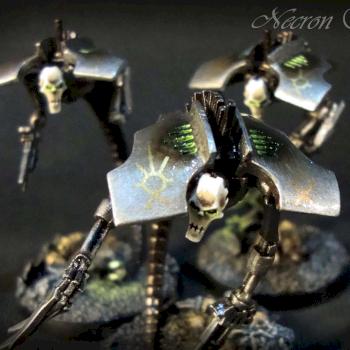 Necron Wraith Unit by Nowoo