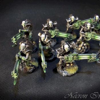 Necron Immortal Unit by Nowoo