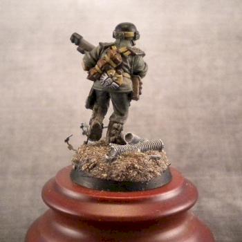 Old Cadian Shock Trooper by Neophyter