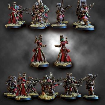 Inquisitorial Advisor with Strike Squad by Puzi