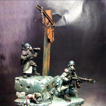 Death Korps of Krieg on patrol by agent_venom