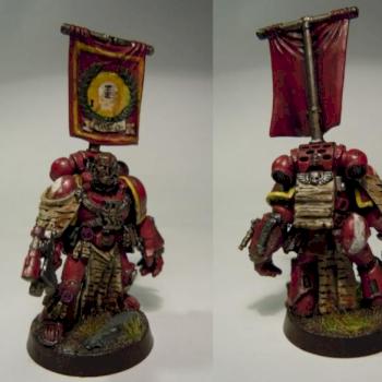 Red Hunters Space Marine Sergeant by Fgsfds