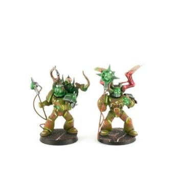 Lords of Decay Chaos Space Marines - Sorcerers by Screwdriver