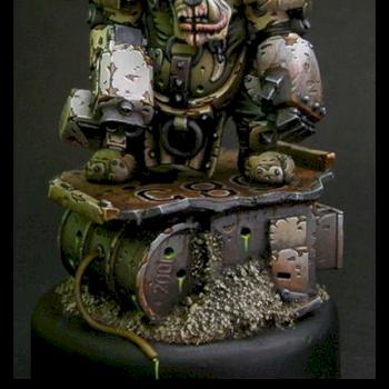 Chaos Space Marines / Orc Champion by puppetswar