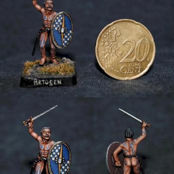 Gaul warrior 1:72 by alessandro1991