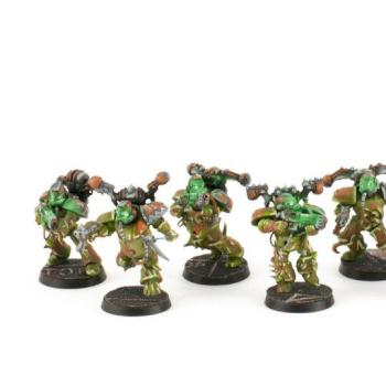 Lords of Decay Chaos Space Marines - Plague Marines by Screwdriver