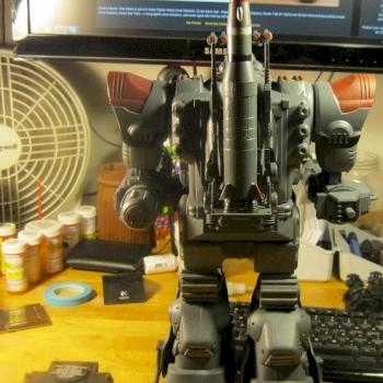 Scratch Built Reaver Titan by rattrap2474