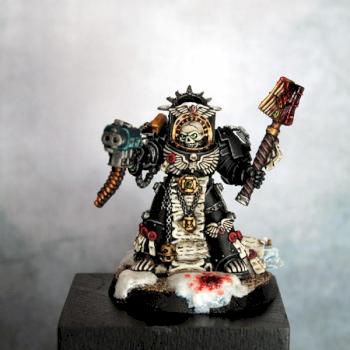 Chaplain in Terminator Armour by samahel