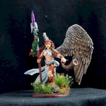 Avril, Winged Wood Elf by tedkoob