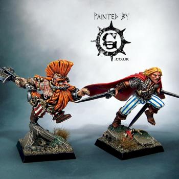 Gotrek & Felix by Painted By-g