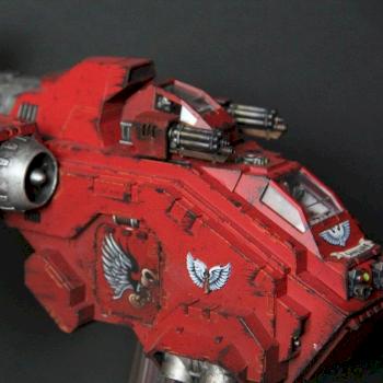 Blood Angels Stormraven by Grotznik