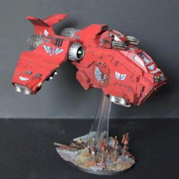 Blood Angels Stormraven by Grotznik