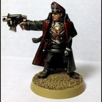 Imperial Guard Commissar by Guardsman