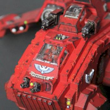 Blood Angels Stormraven by Grotznik