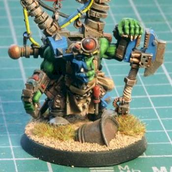 Big Mek with Kustom Force Field by happyhowler