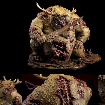 Nurgle Great Unclean One by Bloodpenguin40k