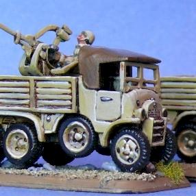 Flames of War: 15mm Italian 20/65 anti aircraft gun by Target