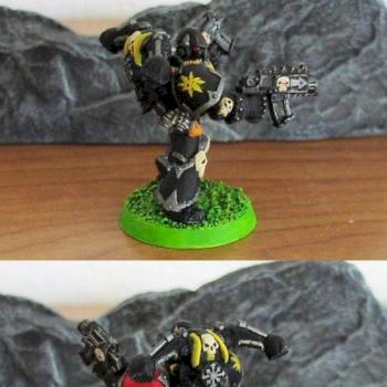 Chaos Space Marine (Black Legion) by M. D. Van Norman