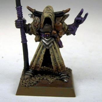 Classic Nurgle Champion/Sorcerer for Warhammer Chaos by CreepyBasementStudio