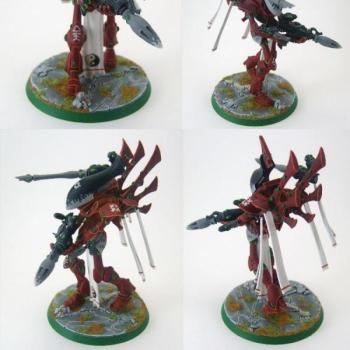 Rash_Ktah's Eldar Wraithlord of Edo-Shen by Rash Ktah