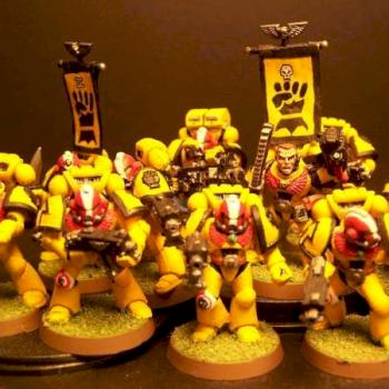 Prehersey Imperial Fists Squadron by Mr.Keys