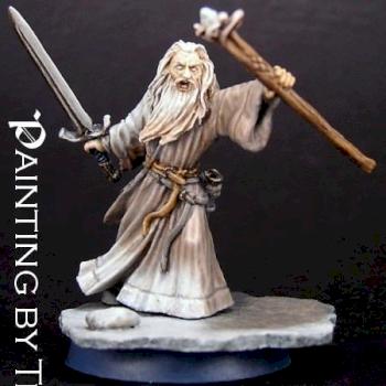 Gandalf at the Bridge of Khazad Dûm w/ OSL by Tinweasel