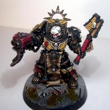 Space Marine Chaplain by Brother Tom