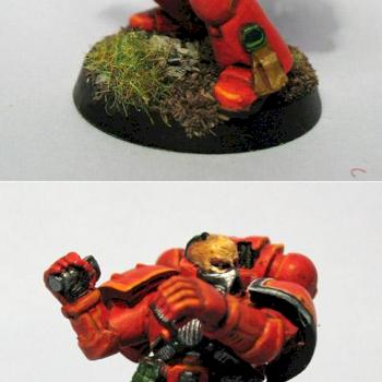 Blood Angel Brother Egnacius by flamingdog