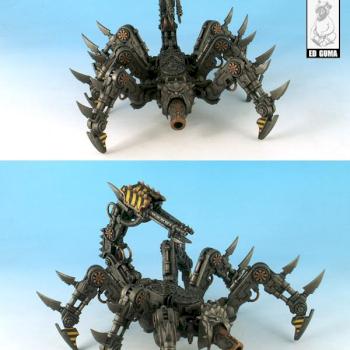 Iron Warriors Scorpion Defiler by Morthai