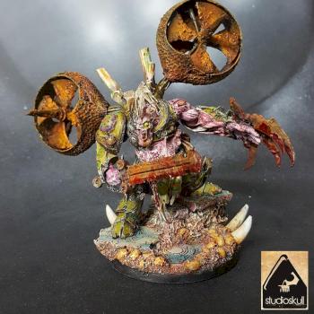 NURGLE DAEMON PRINCE WITH TALON by philydorf