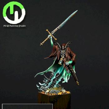 Malign Portents - Keldrek, Knight of Shrouds by wolfen