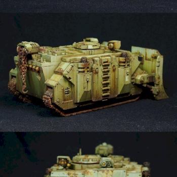 Space Marines Vindicator siege tank by Urbik88