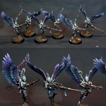 Dark Eldar Scourges by Nathelis