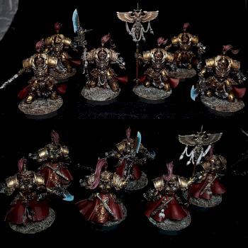 Allarus Custodians Adeptus Custodes Painted Warhammer 40K by CroWarGamePainting