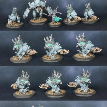 Cryx Battlegroup by brushforhire