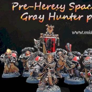 SOLD US. - Pre-Heresy Horus / Heresy Space Wolves Grey Hunter Pack by ronin074