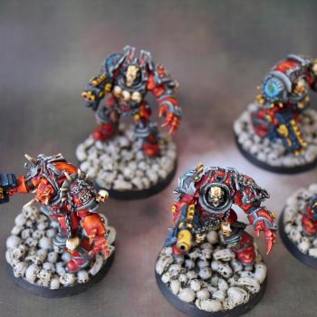 Skulltakers Khorne Terminators by Swampy