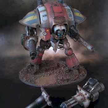 Imperial Knight Legio Metalica by highelf