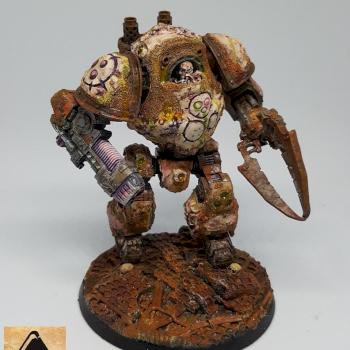 NURGLE CONTEMPTOR DREADNOUGHT DEATH GUARD LEGION by philydorf