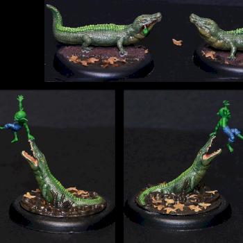 Bayou Gators; Malifaux by Solnishko