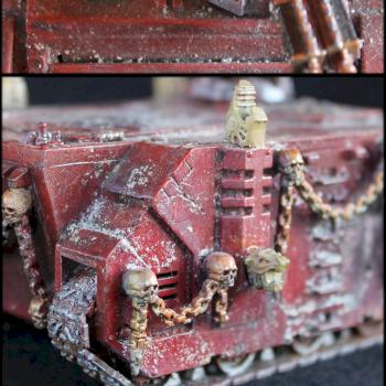 Khorne Rhino (Chaos Space Marines) by Arkion