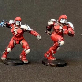 Dreadball Corporation Players by burbidge