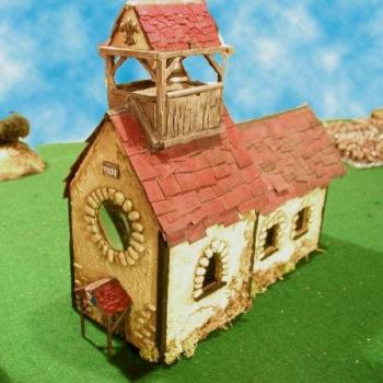 Scratch Built Bretonnian Church by gandalfalosch.net