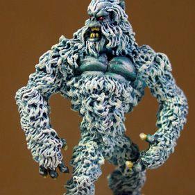 Yeti by Reaper Miniatures by xredmenacex