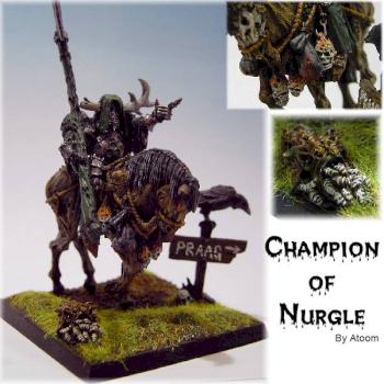 Champion of Nurgle by Atoom