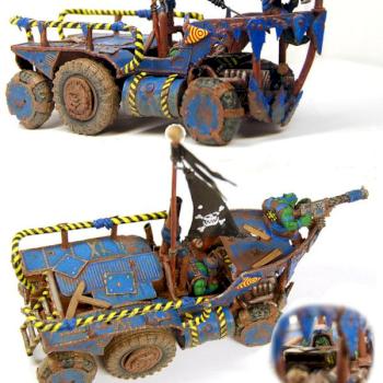 "Iron Shark", ork freebooters trukk by Spongeboss Uru