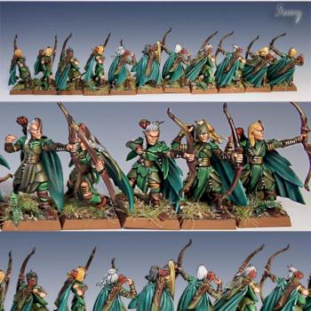 Wood Elves Glade Guards by Szary