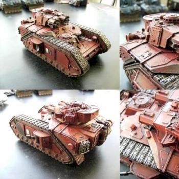 forge world macharius vulcan heavy tank detail pictures by bamcky2k