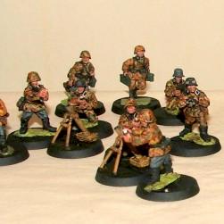 WW II Waffen SS HMG and 81mm morter teams by Tanker